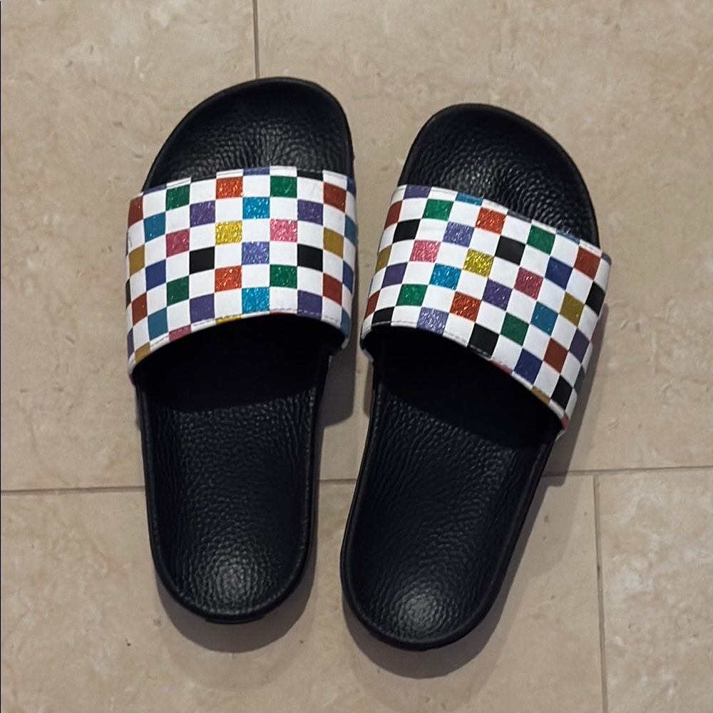 Vans Checkered Slides